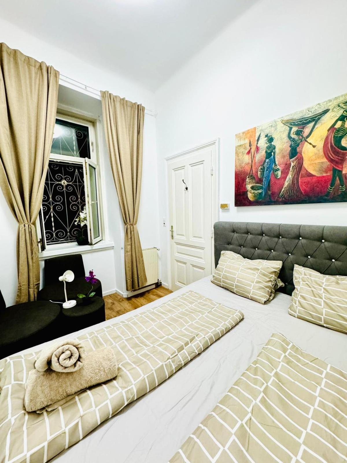 Cozy 9Br Shared Apartment, Only 12Min Walk To Augarten Bécs Kültér fotó